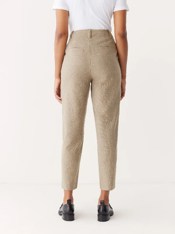 The Amelia Balloon Pant in Light Brown