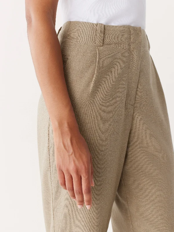 The Amelia Balloon Pant in Light Brown