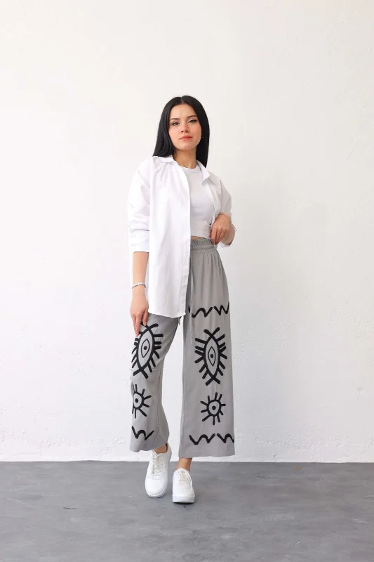 Patterned pant 40199