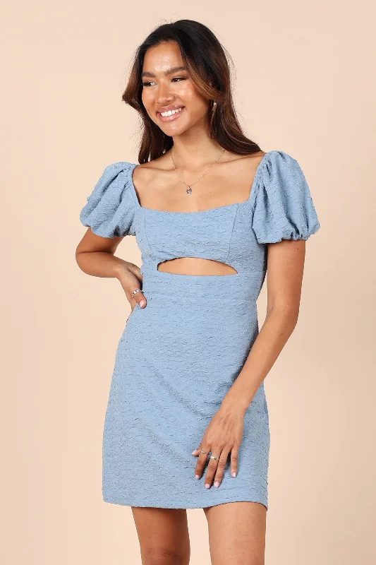 Baxie Mini Dress - Blue