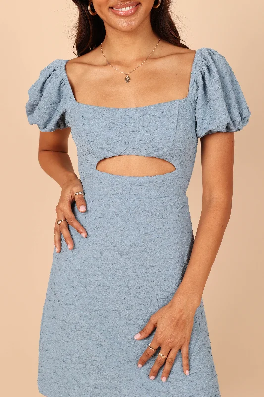 Baxie Mini Dress - Blue