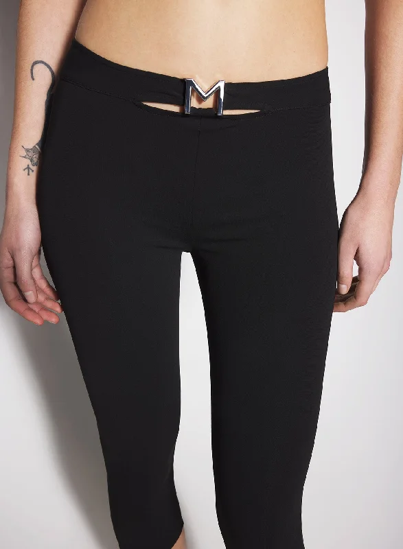 black capri M pants