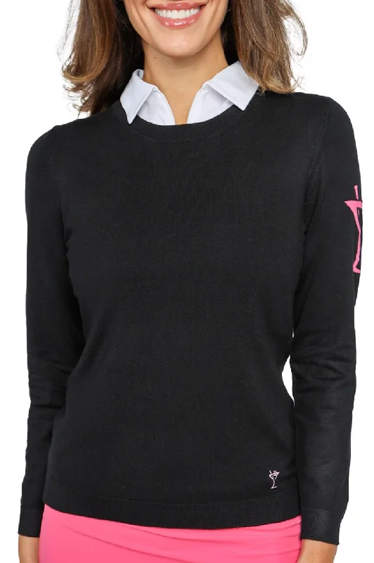 Black Martini Crewneck Sweater