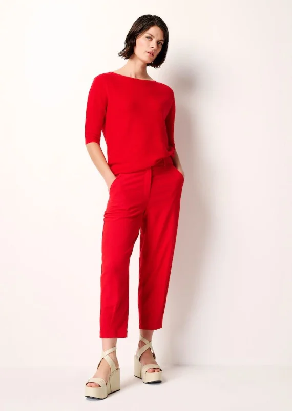 Brenda Sweater - Salsa Red