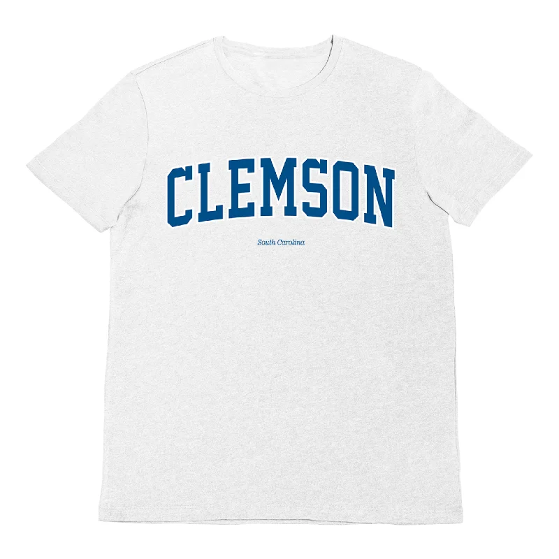 CLEMSON TEE - GRÅ