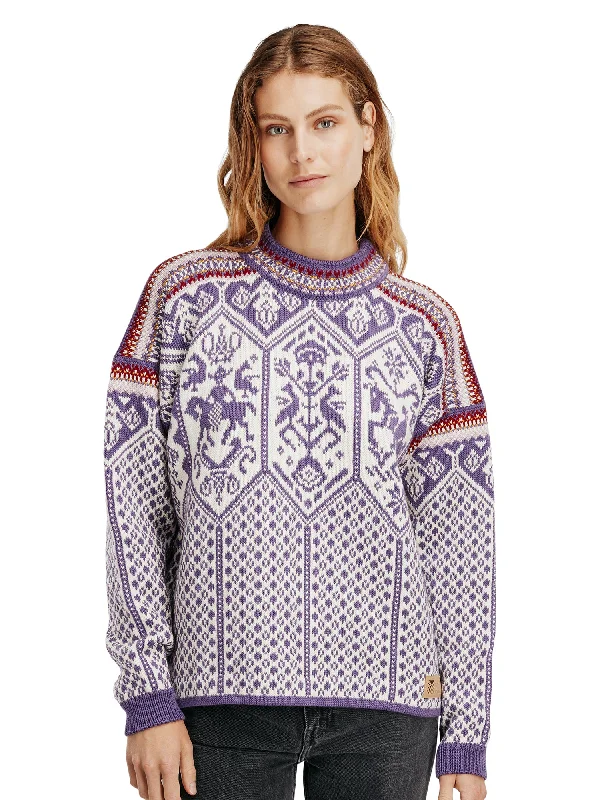 Dale of Norway - 1994 Feminine Sweater - Purple