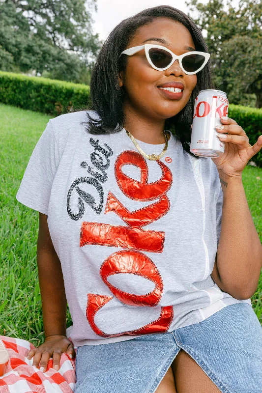 Grey Diet Coke® Logo Tee