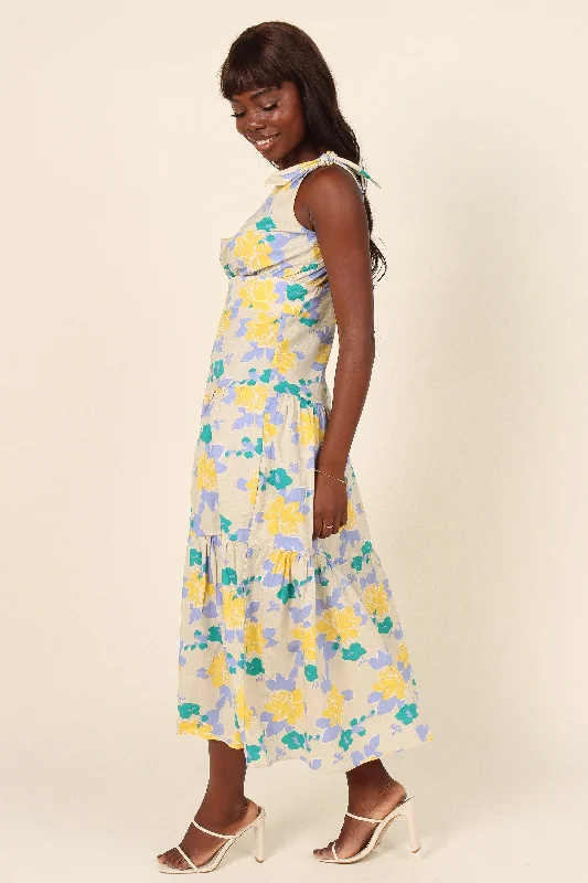 Kiari Dress - Yellow