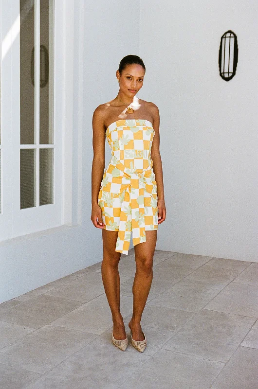 Kingsley Dress - Sabo Checkerboard