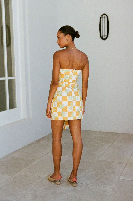 Kingsley Dress - Sabo Checkerboard