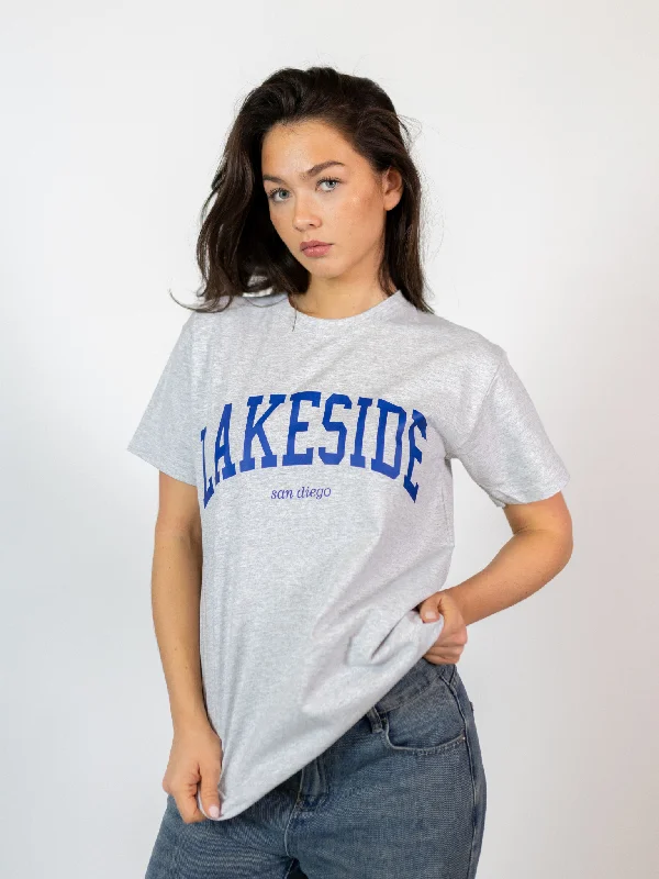 LAKESIDE TEE - GRÅ