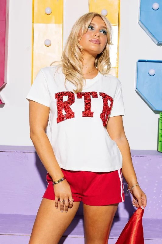 Licensed RTR Jeweled Letter Tee