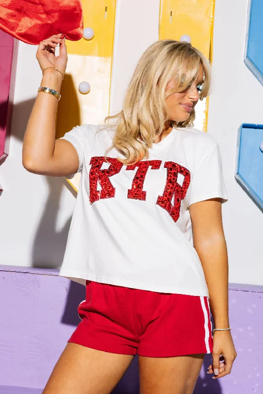 Licensed RTR Jeweled Letter Tee