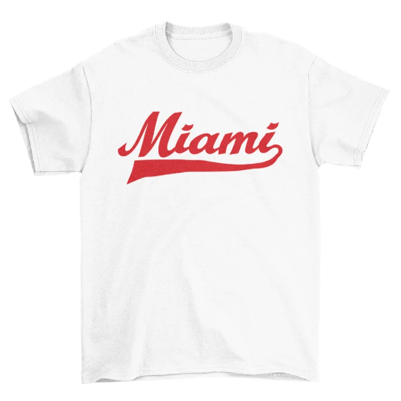 MIAMI SPORT TEE - HVID