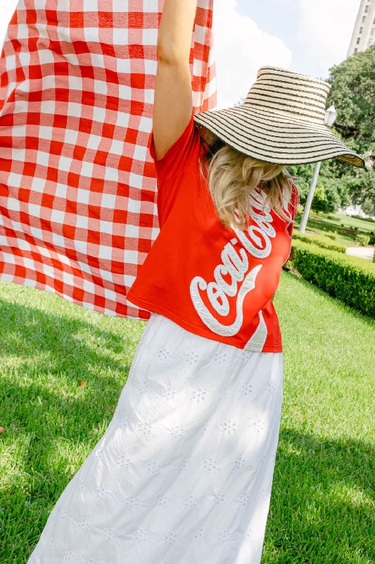 Red Coca-Cola® Logo Tee