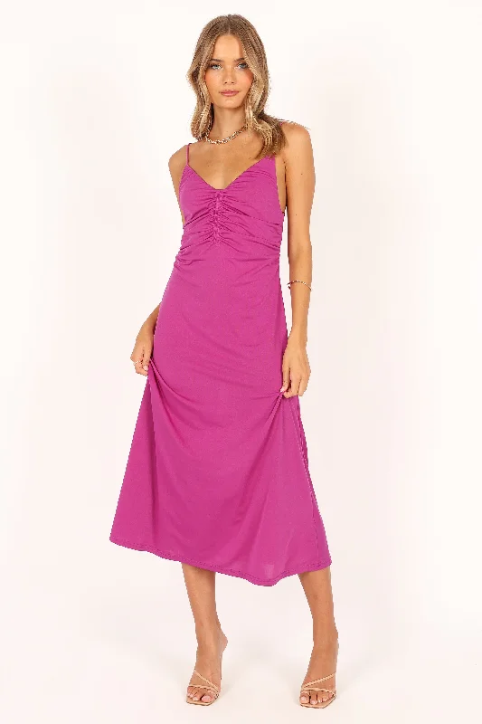 Thule Midi Dress - Orchid