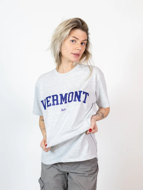 VERMONT STATE T-SHIRT - GRÅ