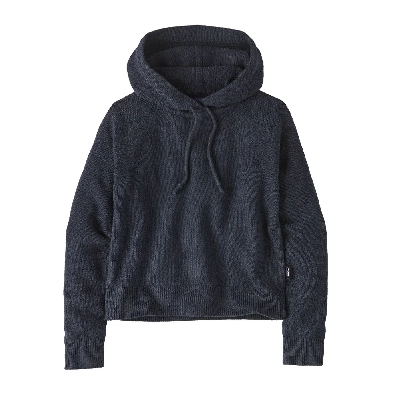 Women's Recycled Wool-Blend Hooded Pullover Sweater