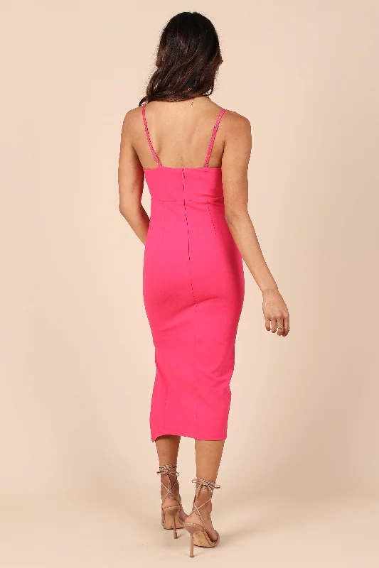 Zahra Dress - Hot Pink