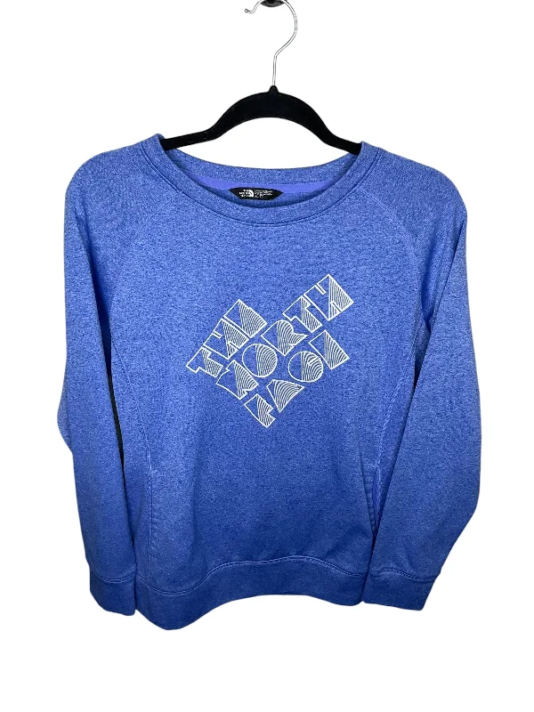 Athletic Sweatshirt Crewneck By The North Face In Blue, Size: Xl