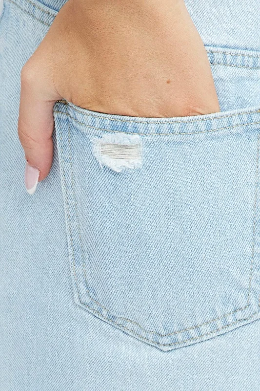 Denim 90's Wide Leg Jeans