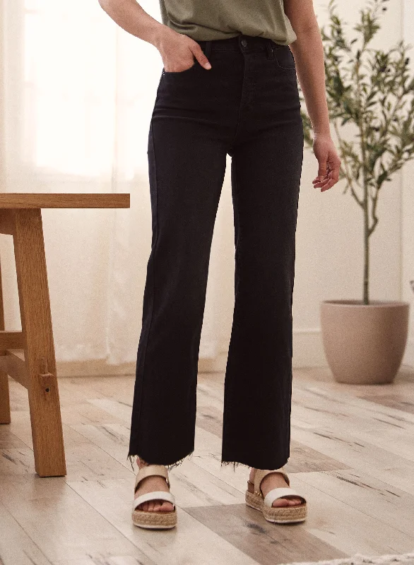 High-Rise Wide Leg Jeans