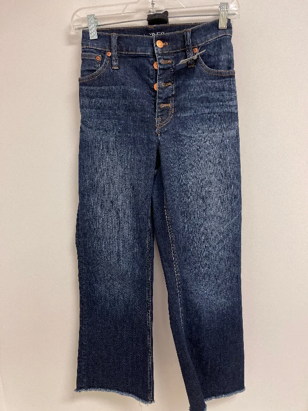 Jeans Boot Cut By J. Crew In Blue Denim, Size: 10