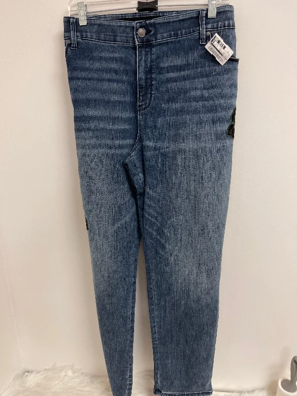 Jeans Skinny By Chicos In Blue Denim, Size: 20