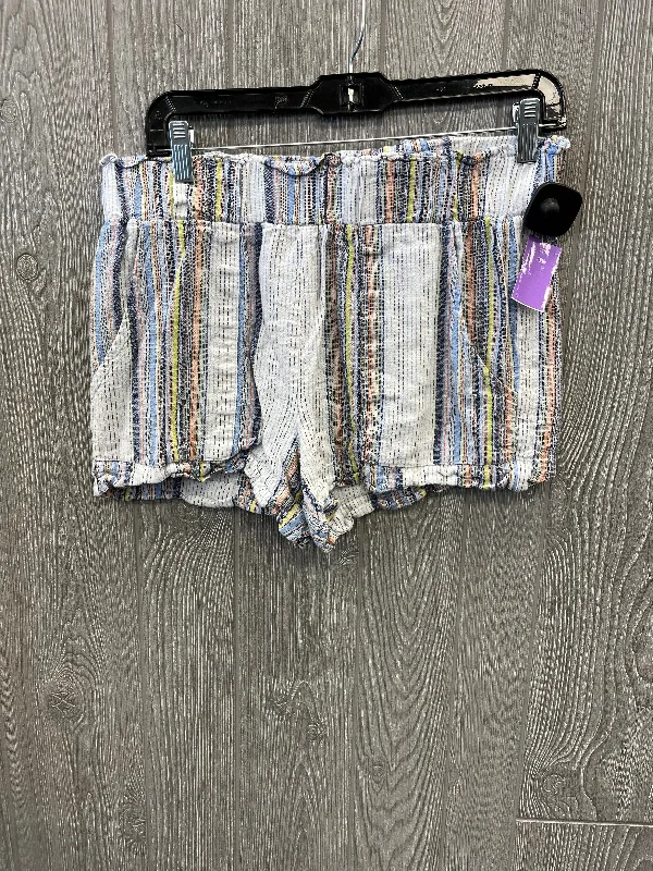 Shorts By Indigo Rein In Striped Pattern, Size: 12