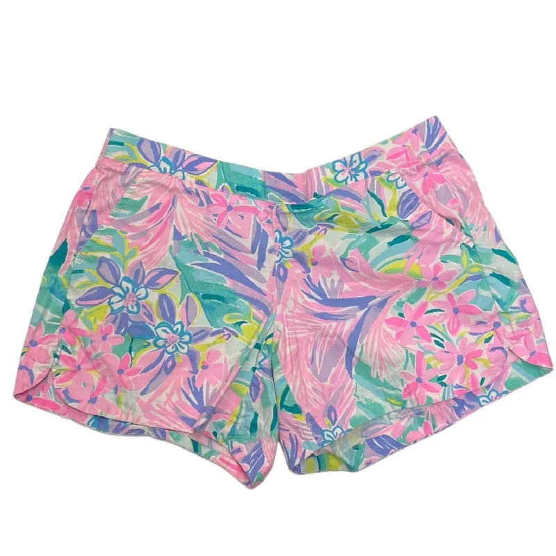 Shorts By Lilly Pulitzer In Blue & Pink, Size: S