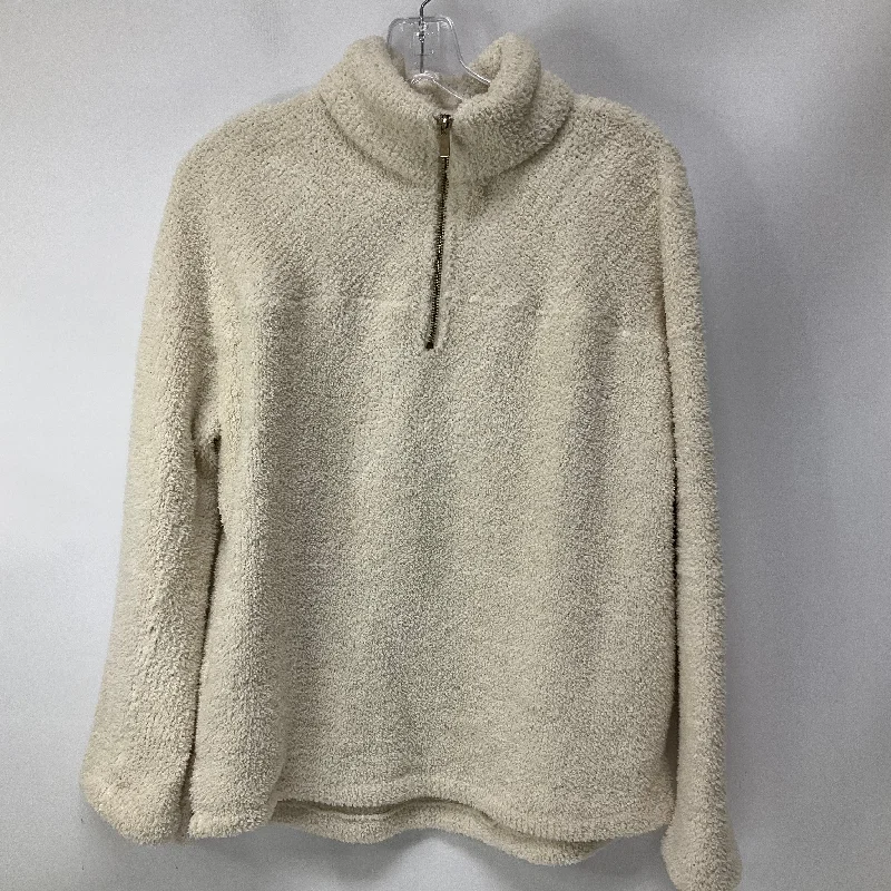 Sweatshirt Collar By Thread And Supply In Cream, Size: S