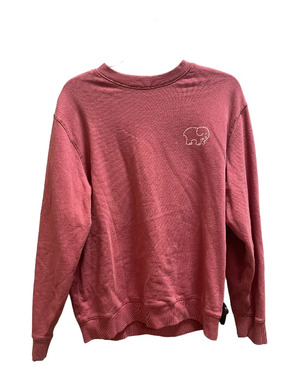 Sweatshirt Crewneck By Ivory Ella In Pink, Size: M