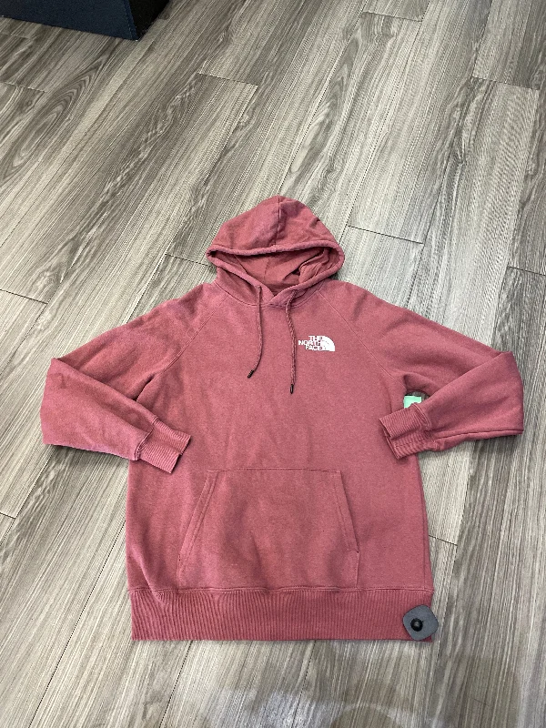 Sweatshirt Hoodie By The North Face In Pink, Size: M