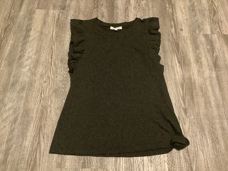 Top Sleeveless By Clothes Mentor In Black, Size: S