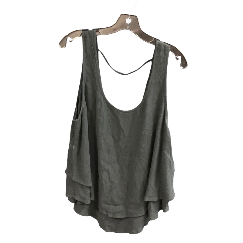 Top Sleeveless By Mossimo In Black, Size: Xl