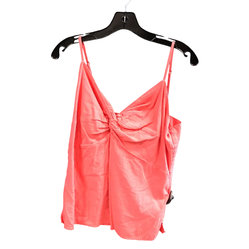 Top Sleeveless By Old Navy In Coral, Size: L