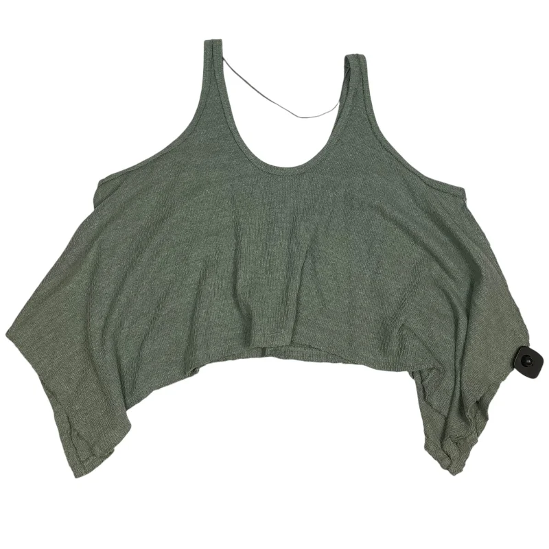 Top Sleeveless By We The Free In Green, Size: Xs