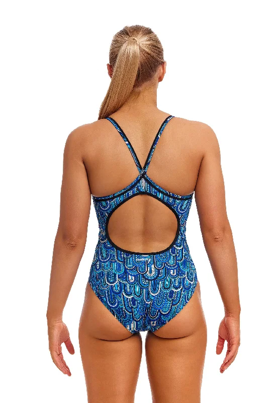 Ladies Diamond Back One Piece | Flight School