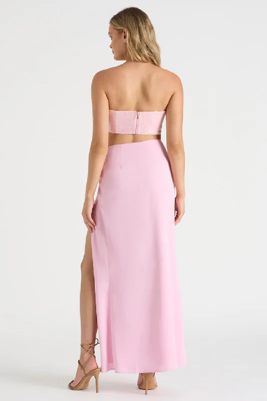 THE DRAPED SKIRT - PINK