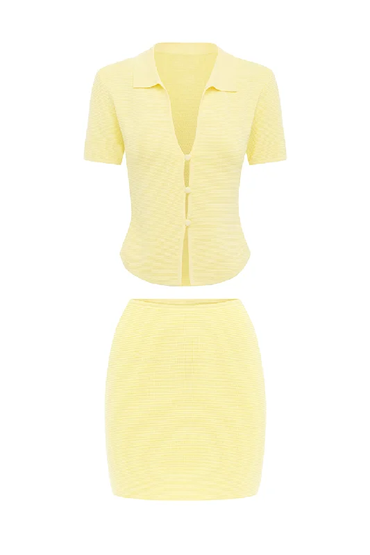 THE KNIT TOP - BUTTER